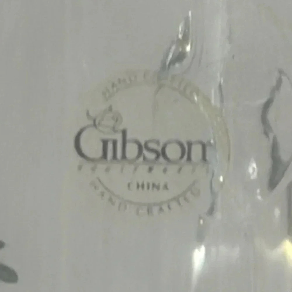 Bahama by Gibson Designs Glassware Pitcher 8.75” Height Palm Tree Glassware - Picture 3 of 5